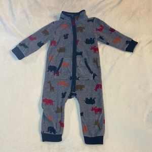 Carter’s fleece jumpsuit